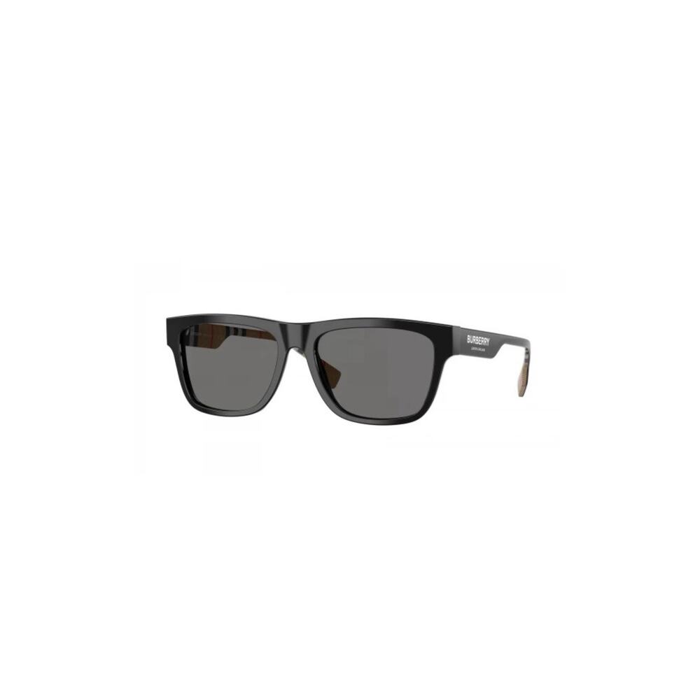 Burberry Sunglasses BE4293 3773/81 Black on Nova Check Polarized Gray w/case
